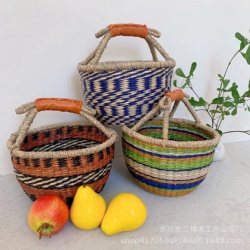 woven flower baskets
